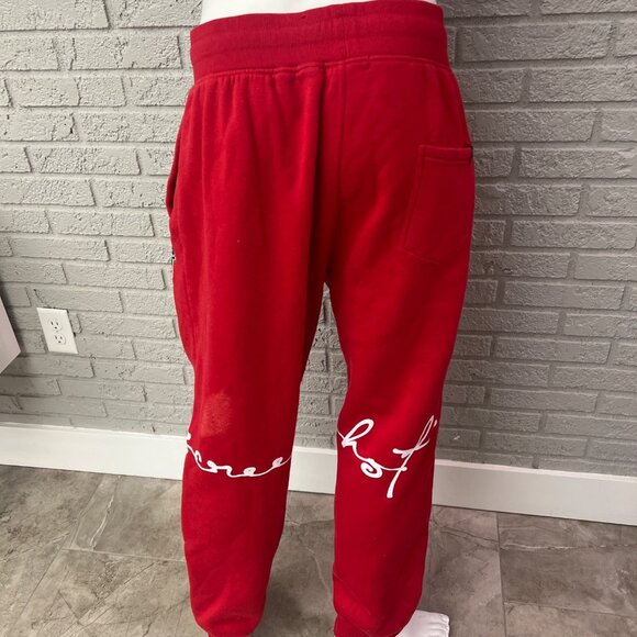Screenshot Men's Red Graphic Jogger Pant Size XL - Picture 3 of 12